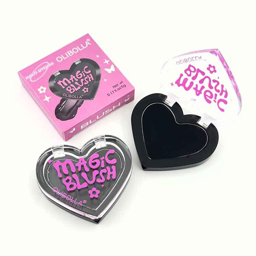 رژگونه جامد قلبی جادویی اولیبولا