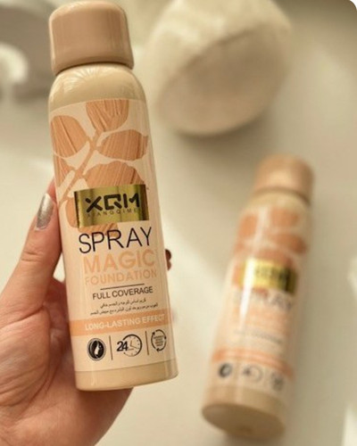 اسپری کرم پودر XQM مدل 101 حجم ۱۸۰ میلی لیتر