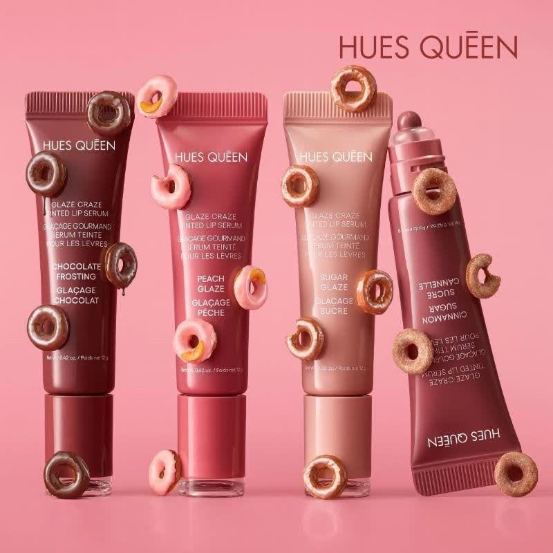 لیپ گلاس دوناتی hues queen - دوپ طرح لانیژ