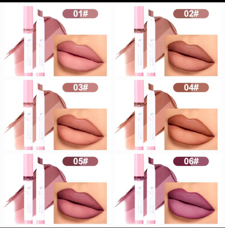 رژلب آمبره استیکی دو رنگ دراگون