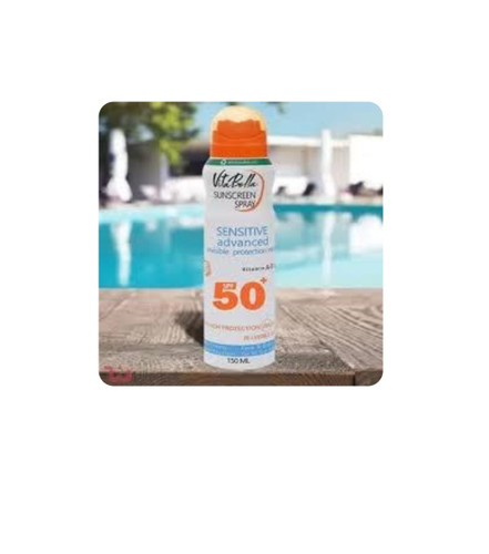 اسپری ضد افتاب spf50 برند ویتابلا-- مخصوص بدن جلوگیری از افتاب سوختگی